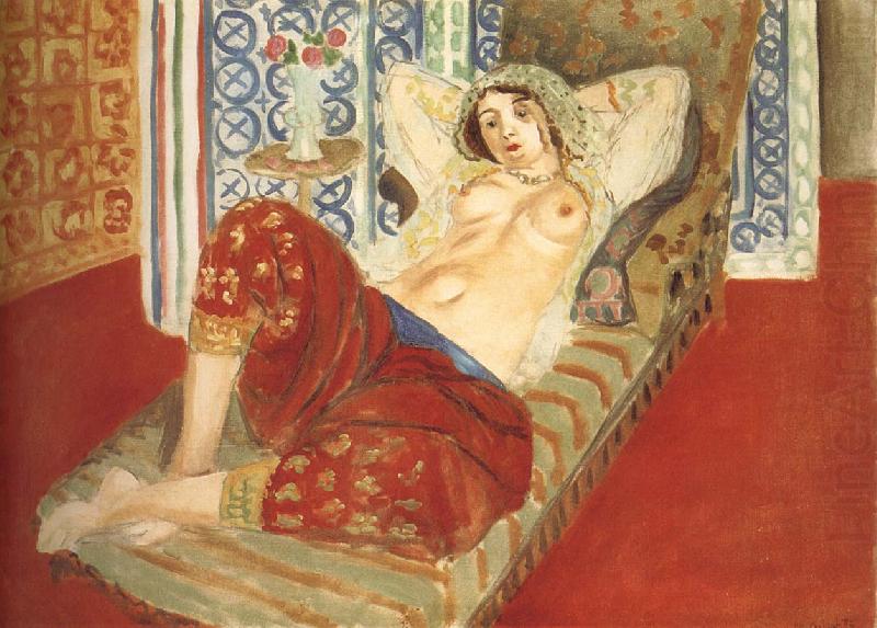 Henri Matisse Ladies wearing red pants china oil painting image